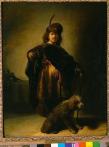 Autoritratto in costume orientale da Rembrandt van Rijn