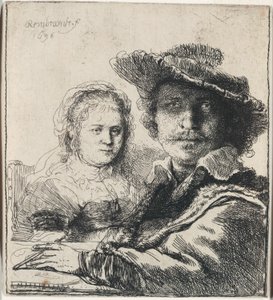 Autoritratto con Saskia da Rembrandt van Rijn
