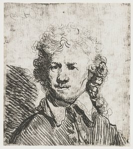 Autoritratto, a capo scoperto da Rembrandt van Rijn