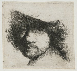 Foglio di studi: testa dell