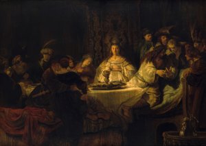 Il matrimonio di Sansone da Rembrandt van Rijn