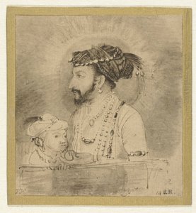 Shah Jahan e il suo figlioletto da Rembrandt van Rijn