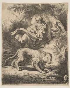 San Girolamo che legge da Rembrandt van Rijn