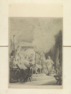 Letto di morte di Maria da Rembrandt van Rijn