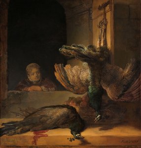 Natura morta con pavoni, c.1639
