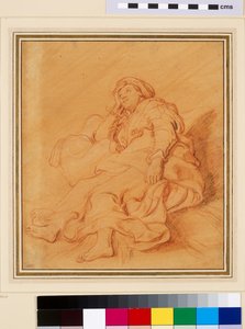 Studio della figura di Rachele da Rembrandt van Rijn