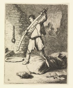 La decapitazione di Giovanni Battista da Rembrandt van Rijn
