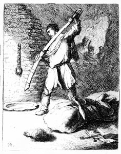 La decapitazione di Giovanni Battista, c.1627