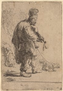 Il violinista cieco da Rembrandt van Rijn