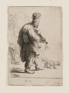 Il violinista cieco da Rembrandt van Rijn