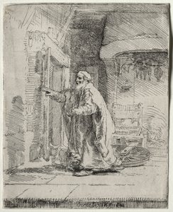 La cecità di Tobia: La lastra più grande da Rembrandt van Rijn
