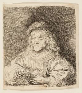 Il giocatore di carte da Rembrandt van Rijn