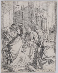 La circoncisione, ca. 1625 da Rembrandt van Rijn