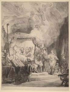 La morte della Vergine da Rembrandt van Rijn