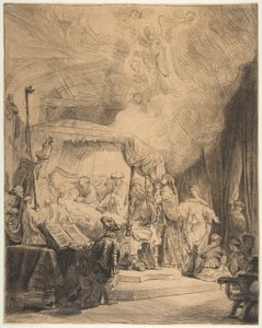 La Morte della Vergine, 1639 da Rembrandt van Rijn