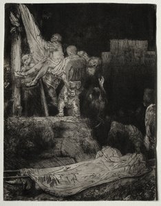 La Discesa dalla Croce alla Luce delle Torce da Rembrandt van Rijn