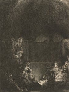 La sepoltura, ca. 1654 da Rembrandt van Rijn