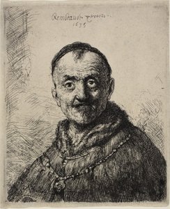La Prima Testa Orientale da Rembrandt van Rijn