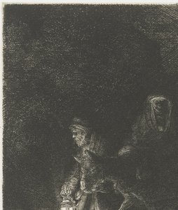 La fuga in Egitto da Rembrandt van Rijn