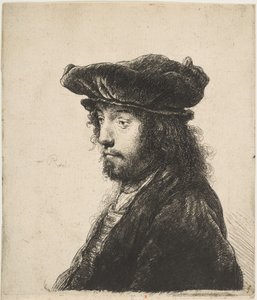 La quarta testa orientale, ca. 1635 da Rembrandt van Rijn
