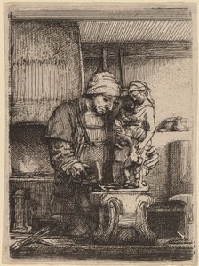 Il gioielliere da Rembrandt van Rijn