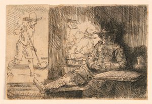 Il Giocatore di Golf da Rembrandt van Rijn