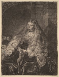 La grande sposa ebrea da Rembrandt van Rijn