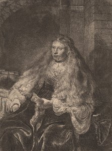 La grande sposa ebrea da Rembrandt van Rijn