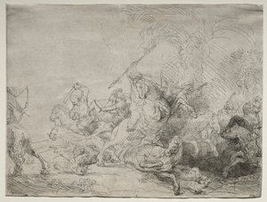 La grande caccia al leone