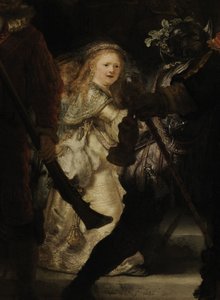 La ronda di notte (dettaglio), 1642 da Rembrandt van Rijn