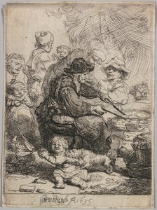 La donna dei pancake da Rembrandt van Rijn