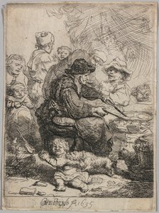 La donna delle frittelle, 1635 da Rembrandt van Rijn