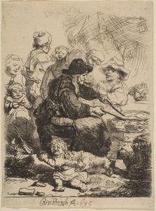 La Donna delle Frittelle da Rembrandt van Rijn