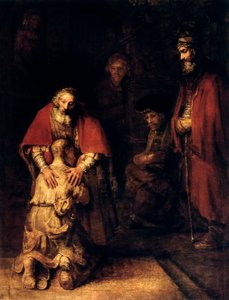 Il ritorno del figliol prodigo, c1668 da Rembrandt van Rijn