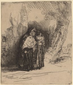 La Zingara Spagnola "Preciosa" da Rembrandt van Rijn