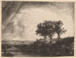 I Tre Alberi da Rembrandt van Rijn