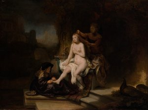 Il bagno di Betsabea, 1643 da Rembrandt van Rijn