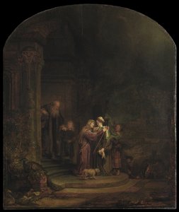 La Visitazione da Rembrandt van Rijn