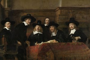 I guardiani della Gilda dei Drapers di Amsterdam, conosciuti come 