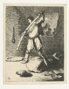 La decapitazione di San Giovanni Battista da Rembrandt van Rijn