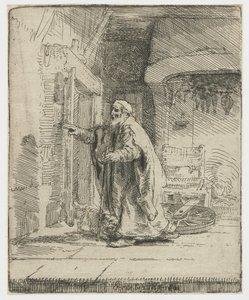 La cecità di Tobia: la lastra più grande da Rembrandt van Rijn