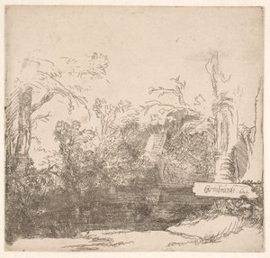 La rimessa per le barche da Rembrandt van Rijn