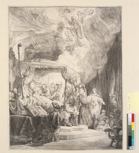 La morte della Vergine da Rembrandt van Rijn