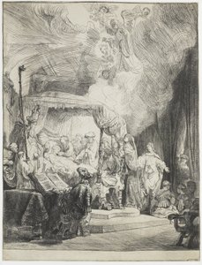 La morte della Vergine da Rembrandt van Rijn