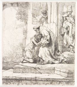 Il ritorno del figliol prodigo da Rembrandt van Rijn