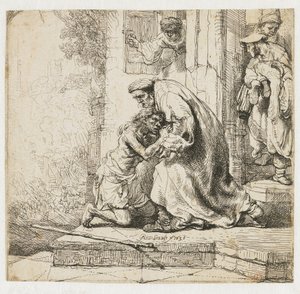 Il ritorno del figliol prodigo da Rembrandt van Rijn