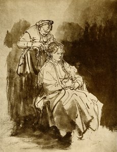 La toilette da Rembrandt van Rijn