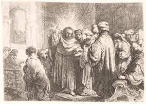 Il tributo da Rembrandt van Rijn