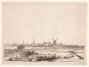 Vista verso Amsterdam