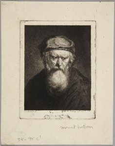 Vecchio atrabiliare da Rembrandt van Rijn